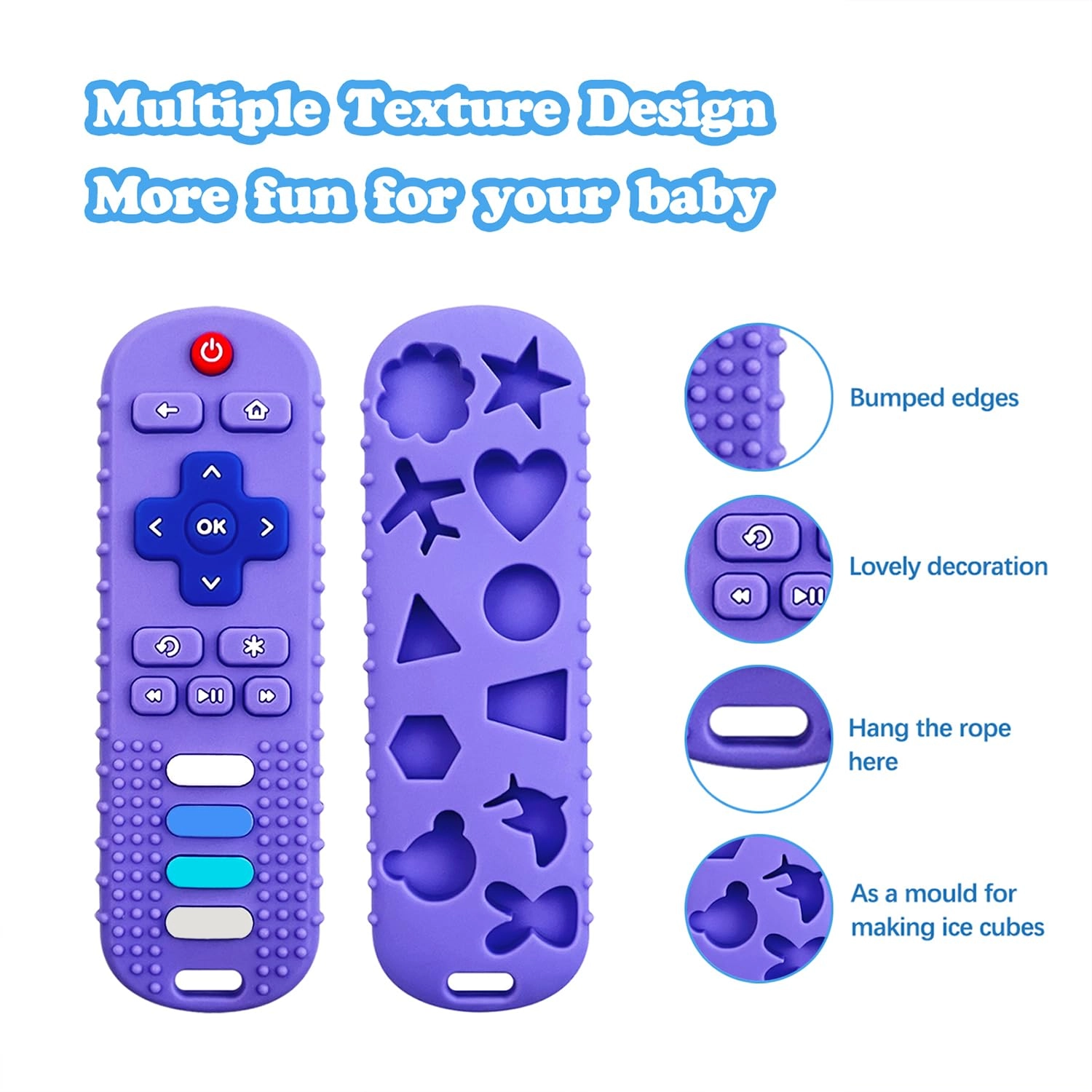 Remote Control Teether - Silicone