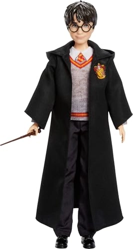 Harry Potter Fashion Doll - Detachable Hogwarts Robe Wand Accessory Ages 6+