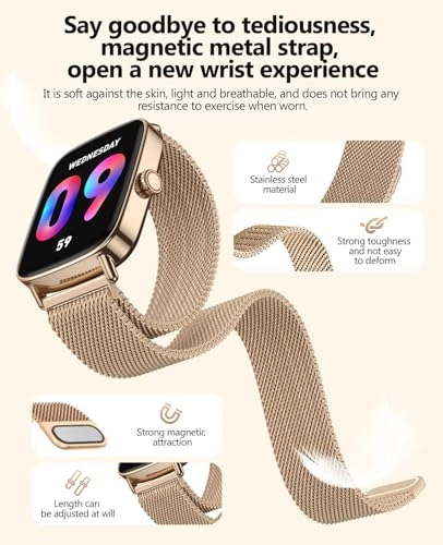 Smart Watch Metal GPS