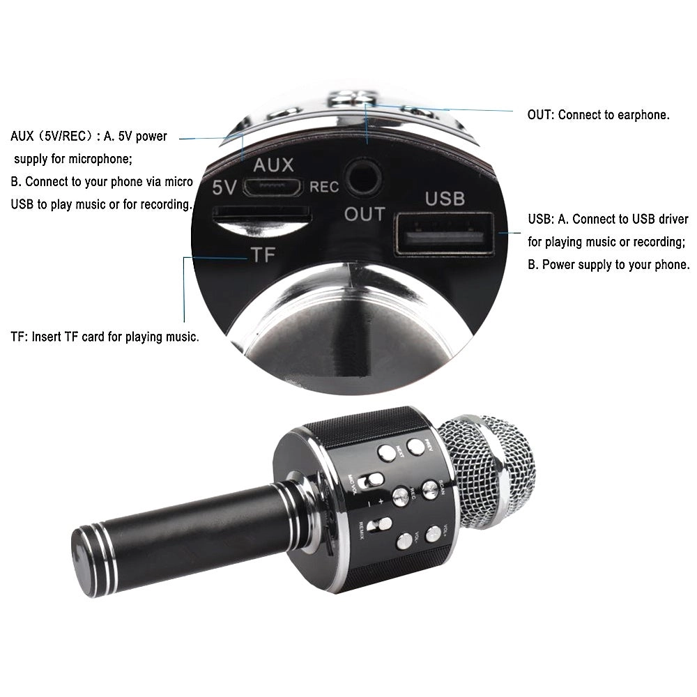 WS-858 Wireless Microphone
