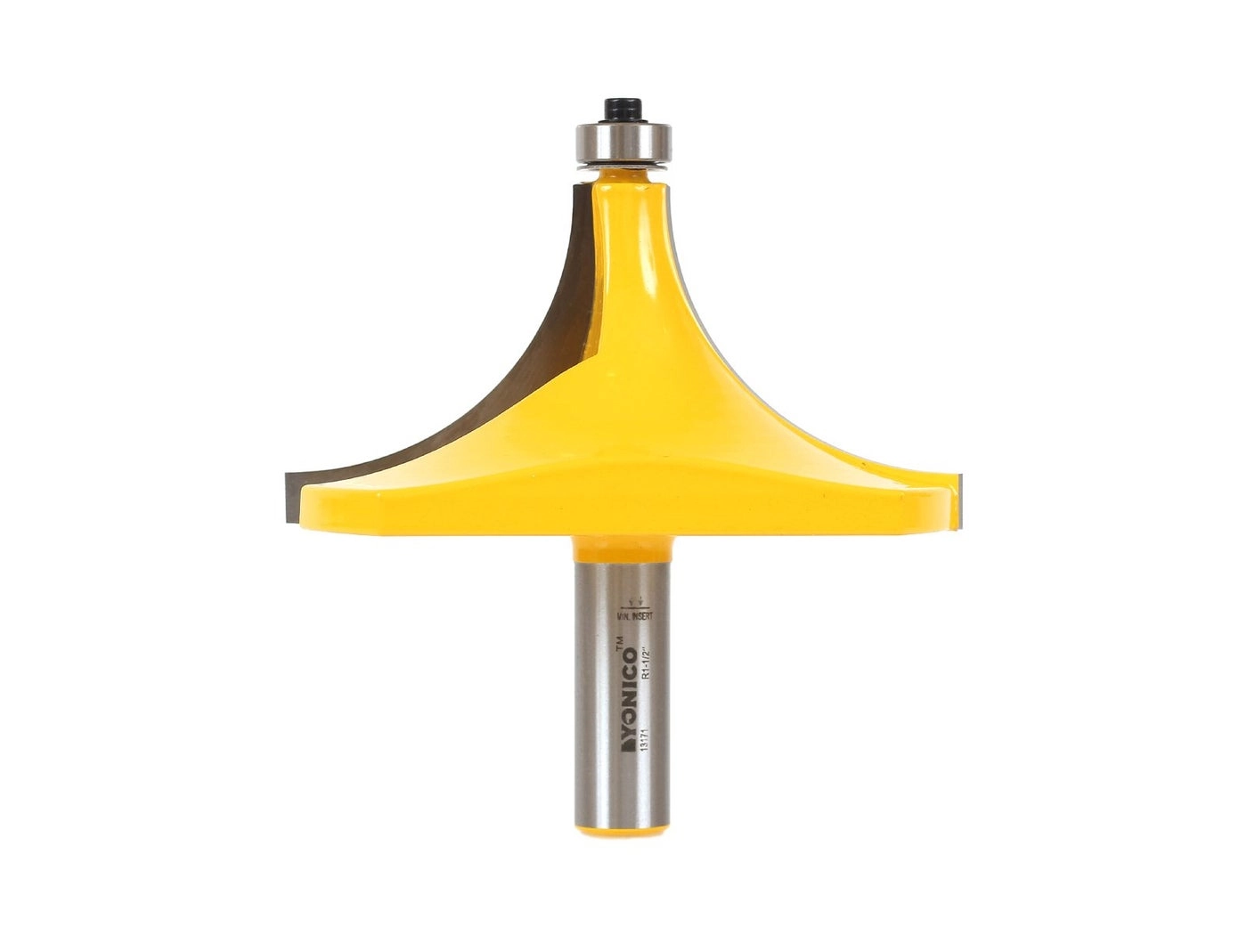 Yonico Round Over Edge Forming Router Bit - 1-1/2-Inch 1/2-Inch Shank