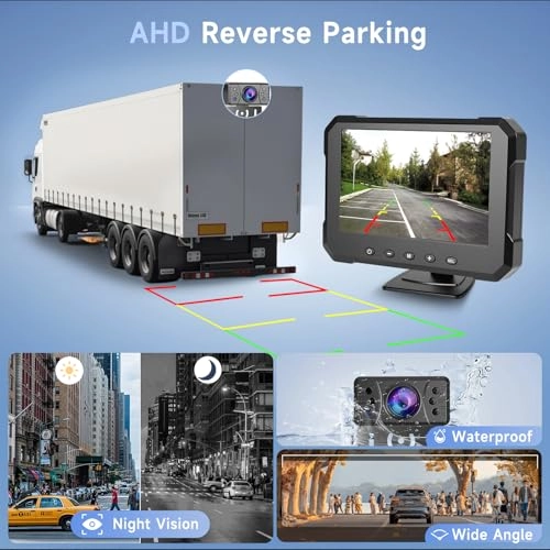 Digital Rear View Camera Monitor - Night Vision HDMI 1080p