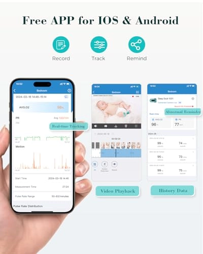 Sleep Satview - Smart Sleep Sock 2.5K HD Camera