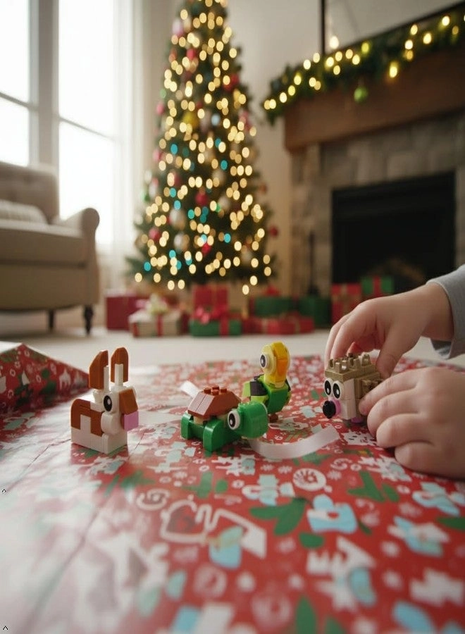 Animal Building Toy Set - 10 pcs