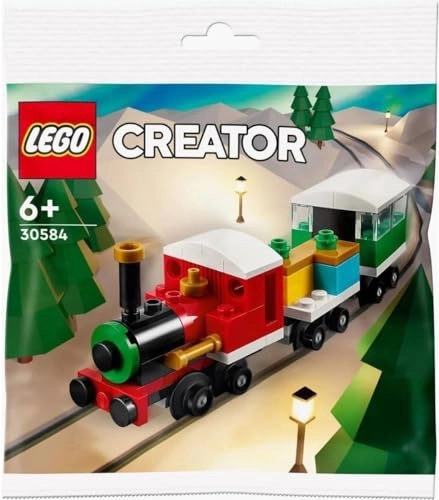 Creator Winter Holiday Train (6379821) - 73 Piece Ages 6 and Up