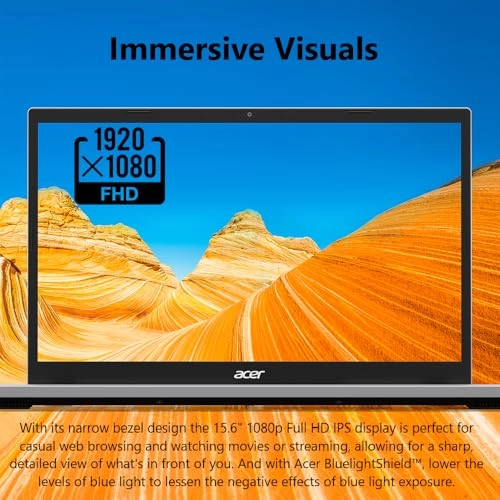 Aspire Go 15 AG15-21P-R5YG - 15.6'' Ryzen 3-7320U 8GB DDR5 128GB SSD