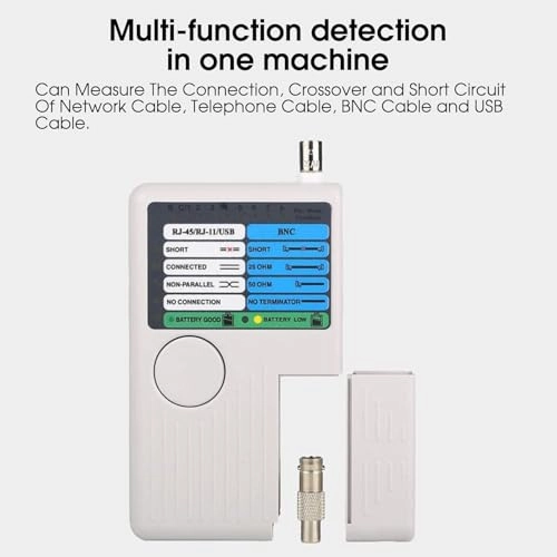 External Network Cable Tester - RJ45 RJ11 USB BNC