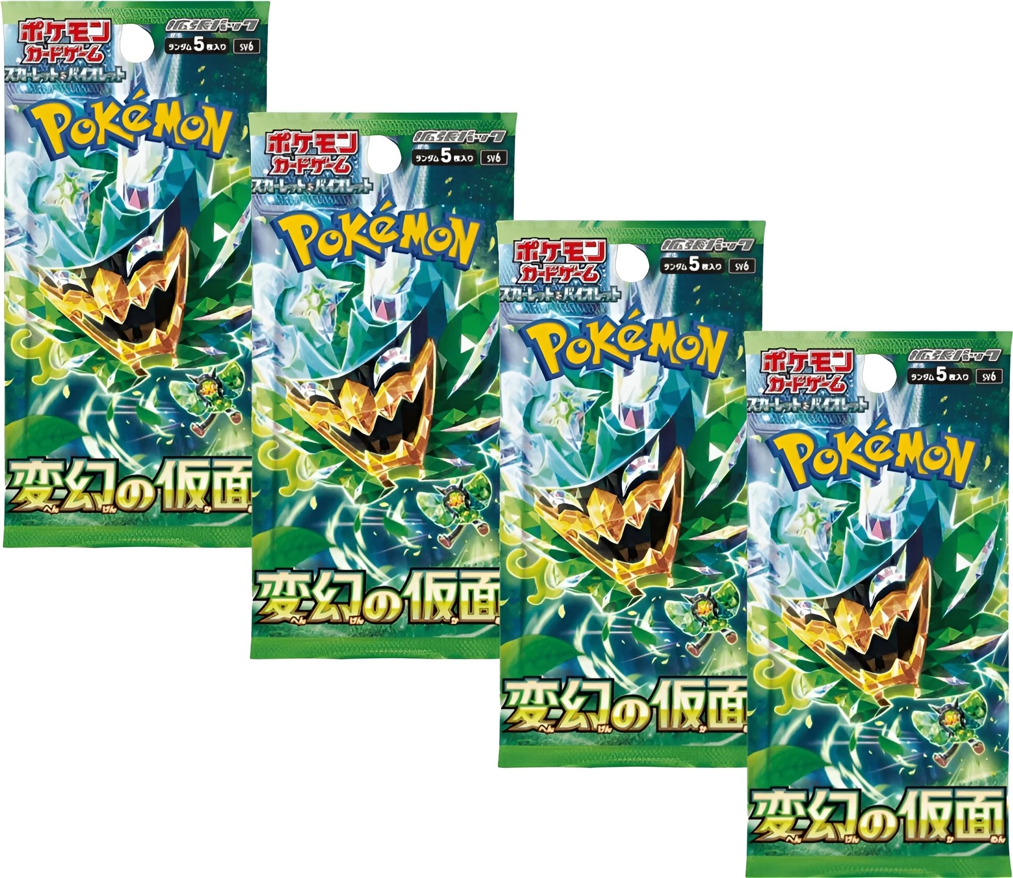 Pokémon Pokemon Mask of Change Booster Pack - Japanese 20pcs