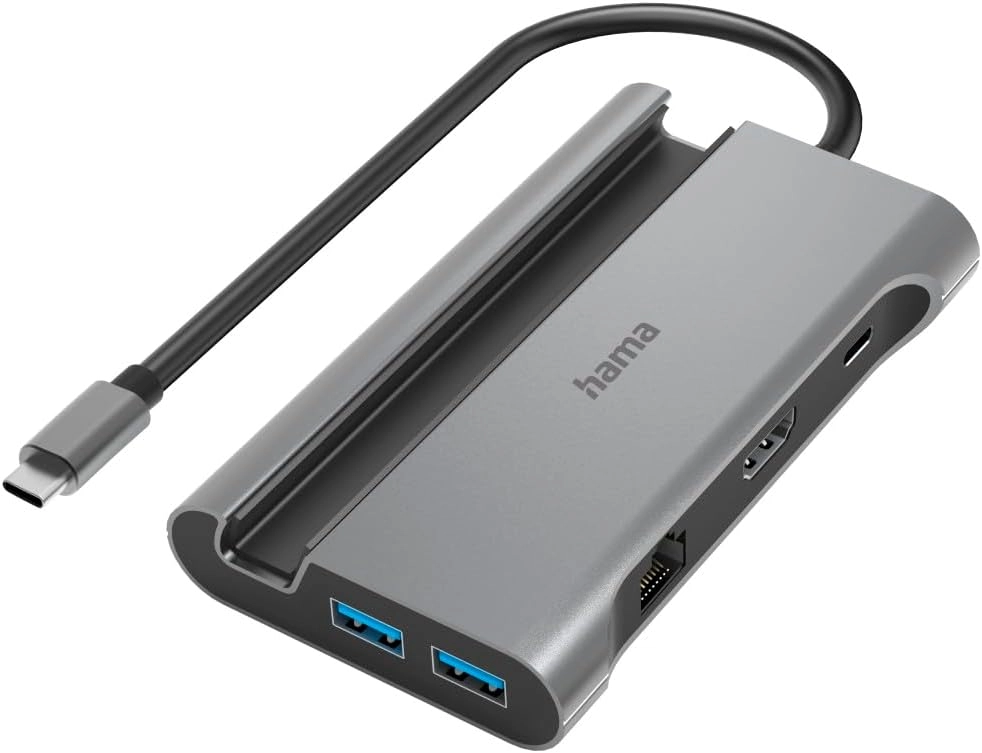 Hama Connect2Mobile V2 - 7-in-1 4K 100W Power Delivery