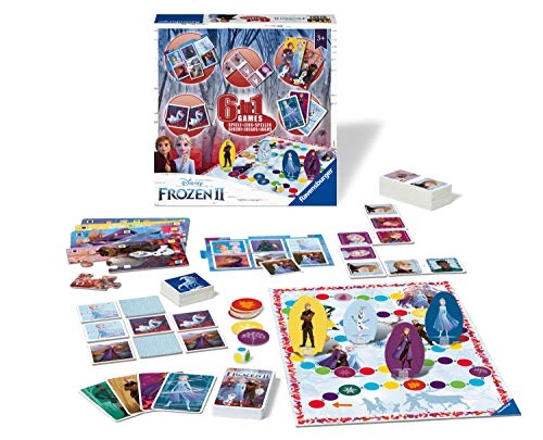 Frozen 2 6-in-1 Game - English 3 years and up 104 piece(s)