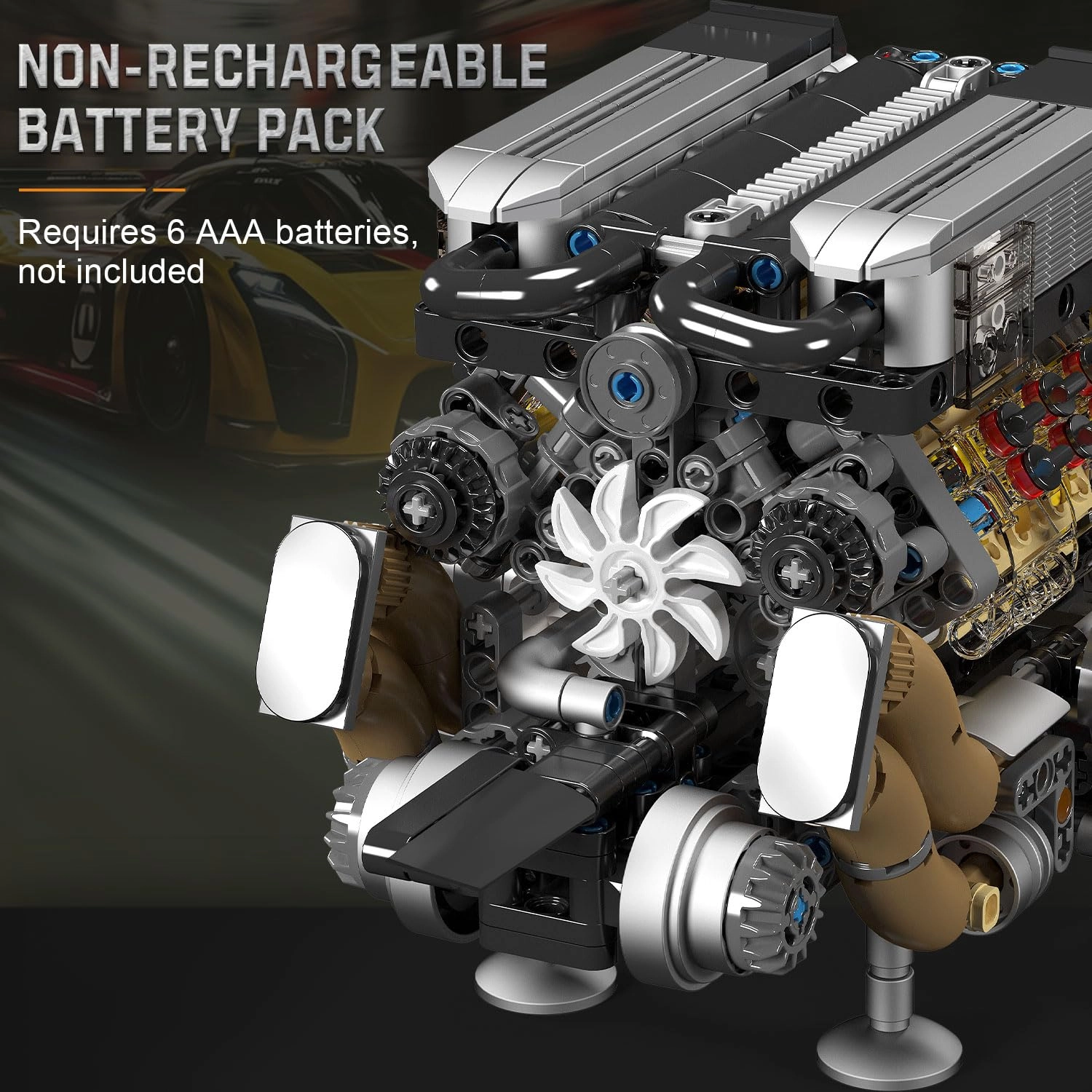 W16 Engine - 952 pcs