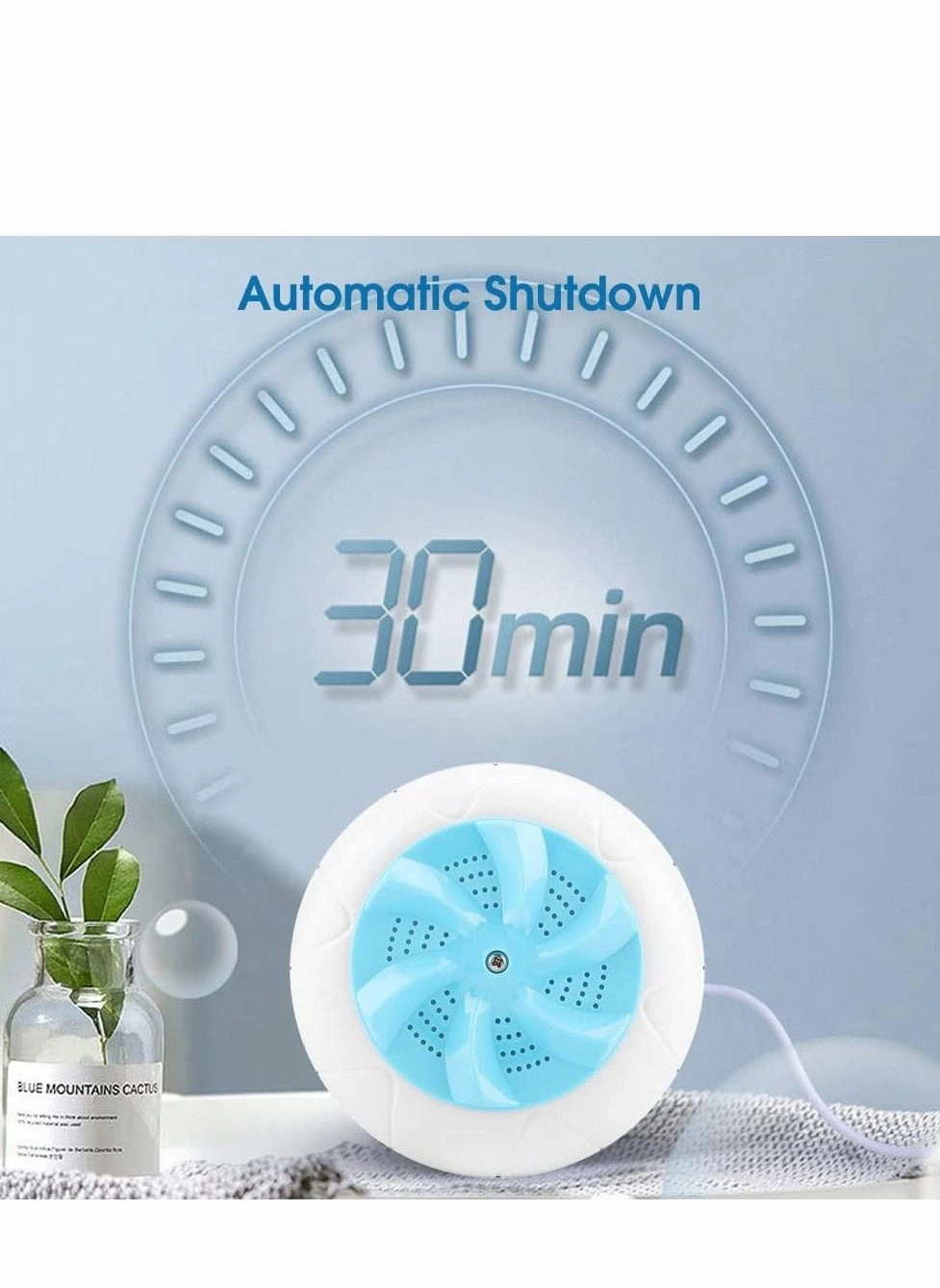 Ultrasonic Turbine Washing Machine