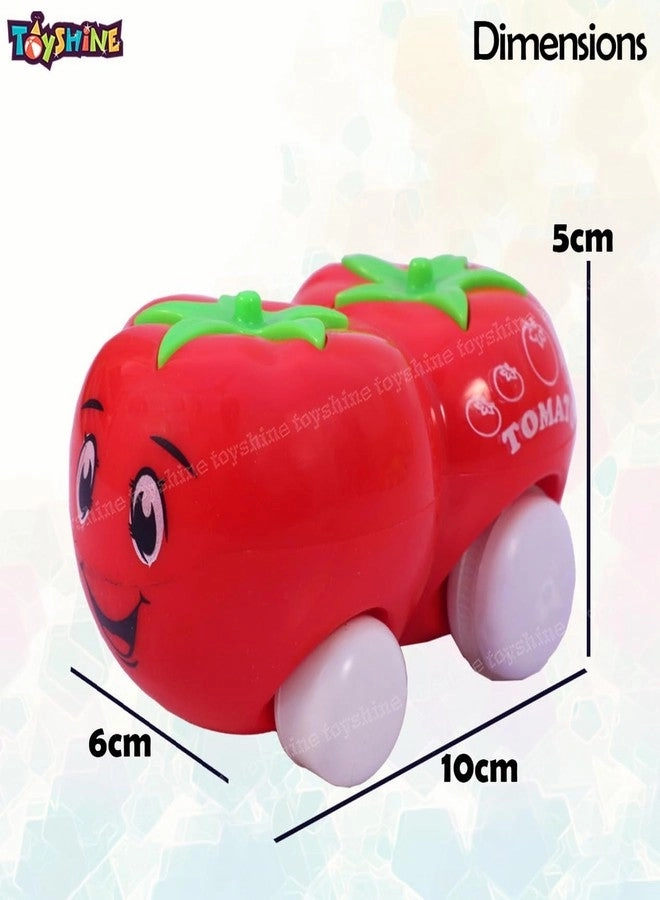 Vegetables Easy-Grip Cuties Vehicles - 4 pcs