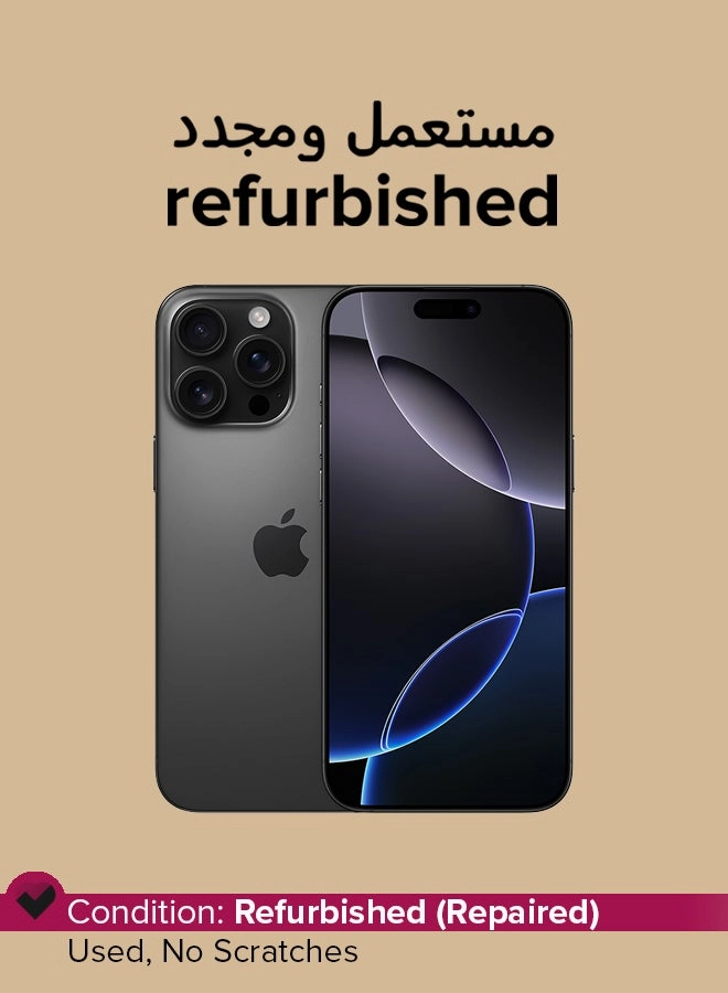 (Refurbished) iPhone 16 Pro Max - 256GB