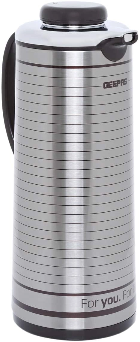 GEEPAS Gvf5260 - Stainless Steel Vacuum Flask Silver