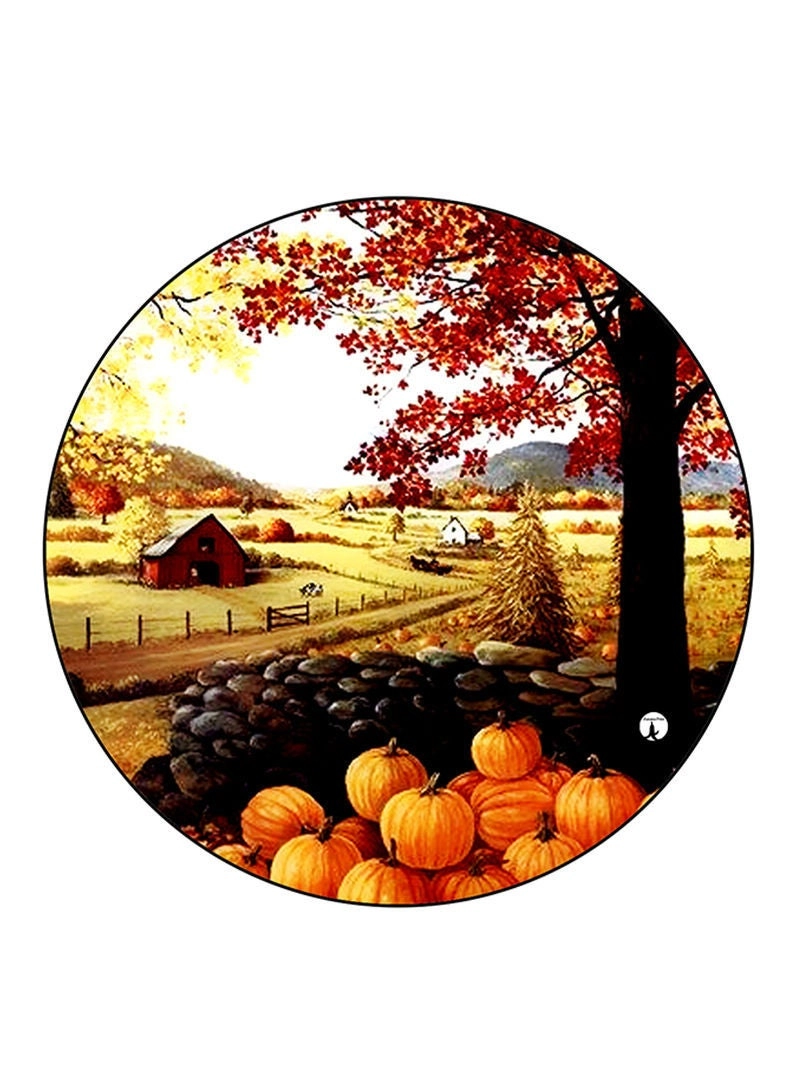 RKN Printed Round Rubber Mouse Pad