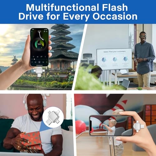 4 in1 USB Flash Drive - 64GB