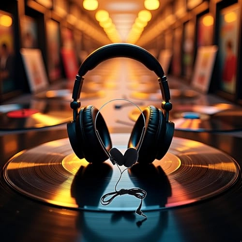 Retro Over-Ear Wired Headphone
