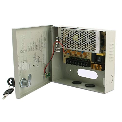 AC 100-240 ν to DC 12V 5A 4 CH Switching Power Supply Switch Box