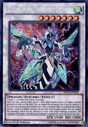 Clear Wing Synchro Dragon MP16-EN022
