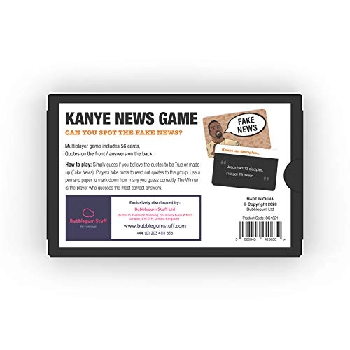 Fake News Game - Kanye Edition