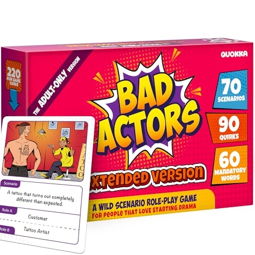 Drama Mayhem - Adults Extended Pack - Card Game