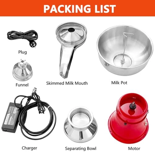 Centrifugal Milk Separator - 5L