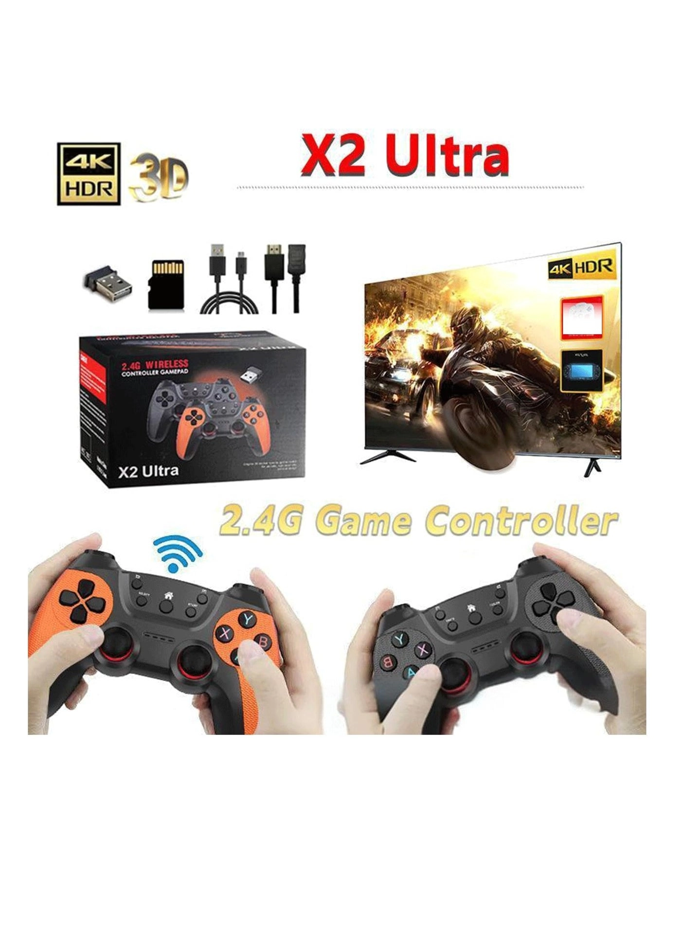 X2 Ultra Retro Game Stick - 256GB
