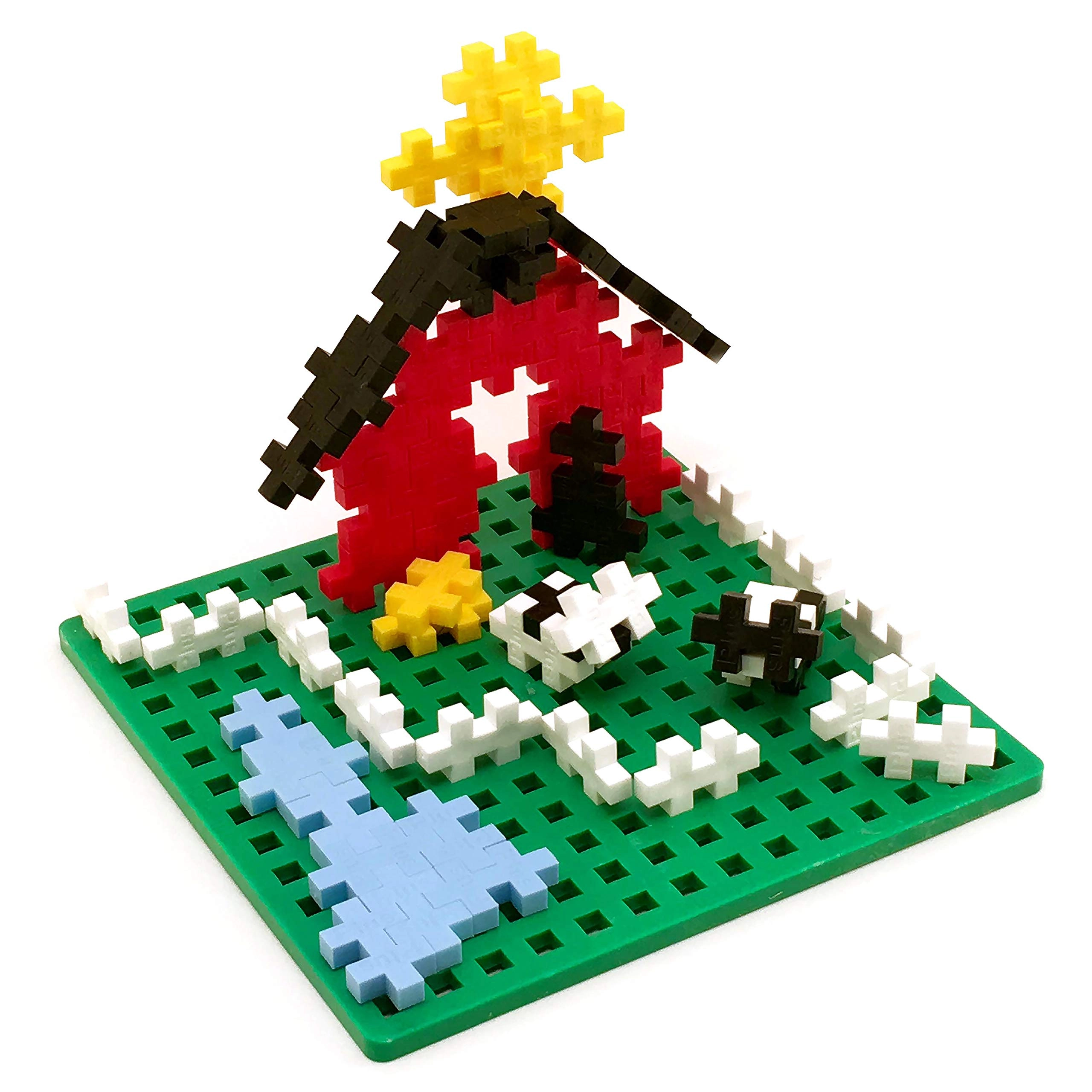 Green Baseplate Duo - Plastic Building Block 1