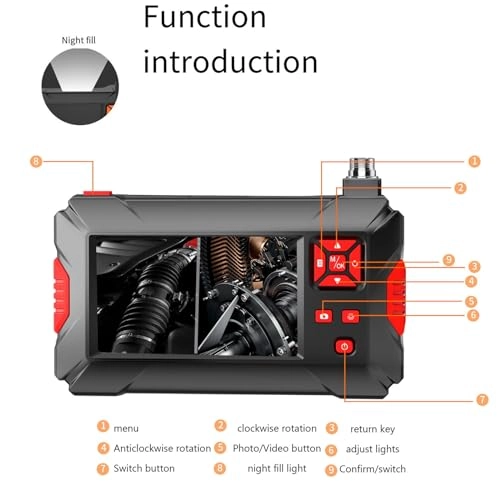 Inspection camera - 9mm 16mm 1m 3m 5m