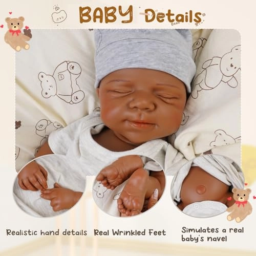 Reborn Baby Doll - 20 Inch Silicone Boy