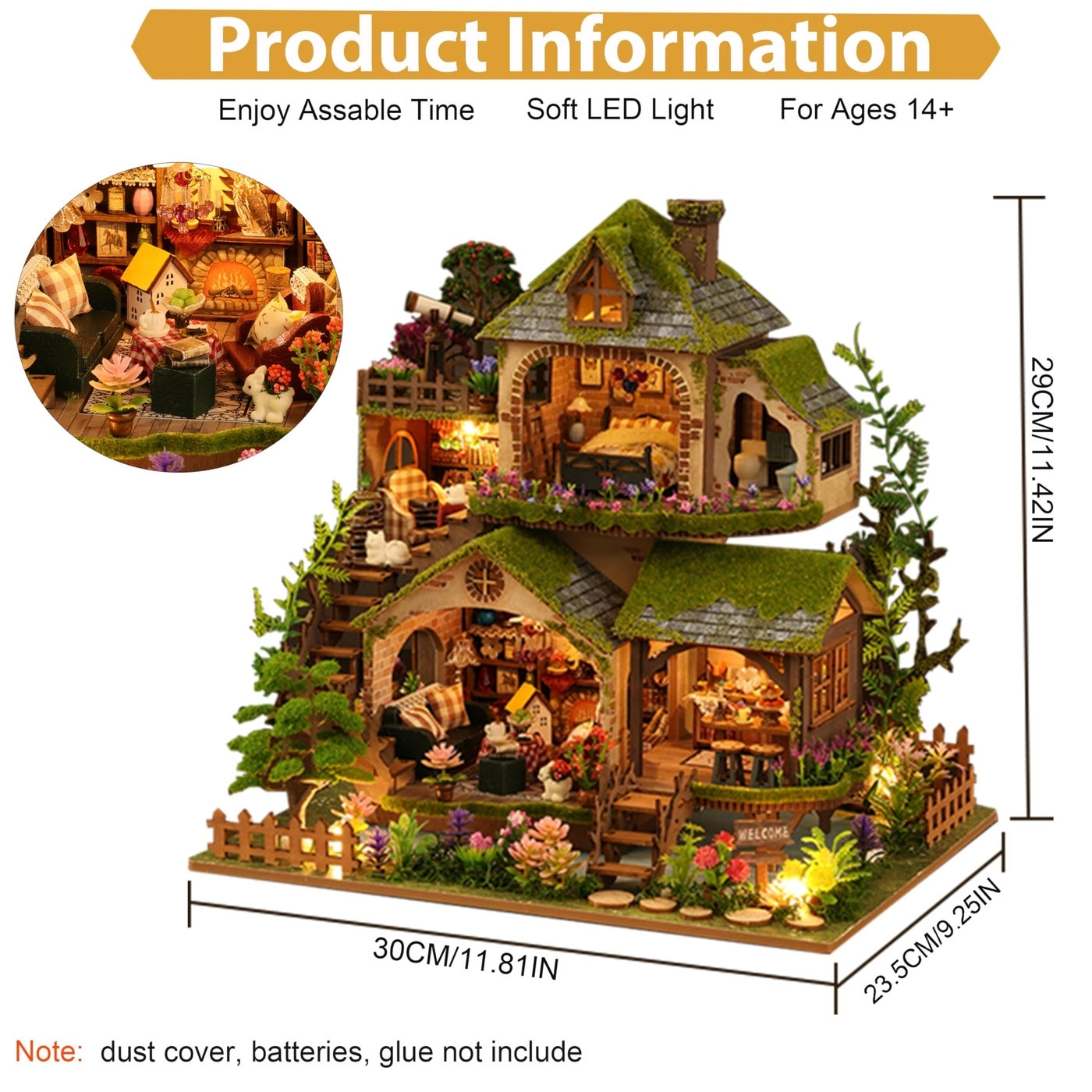 Book Nook - Building, Fantasy 1:12