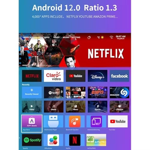 T269 Pro 280–300 lumens 720P