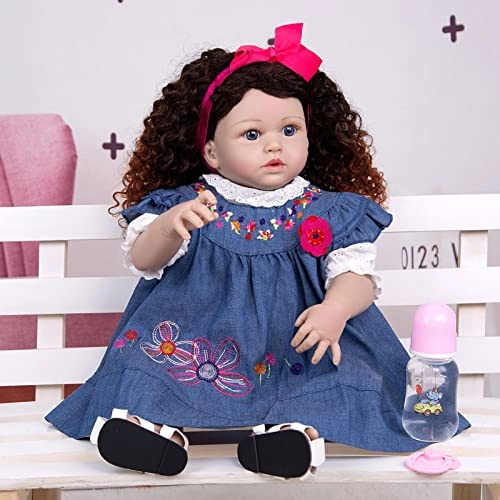 Reborn Baby Doll - 22 Inch Vinyl Baby Girl