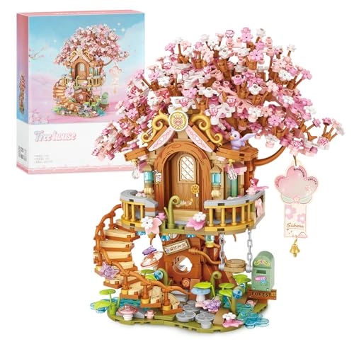 Cherry Blossom Tree House - 1149pcs