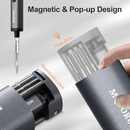 Mini Cordless Electric Screwdriver Kit - 350mAh