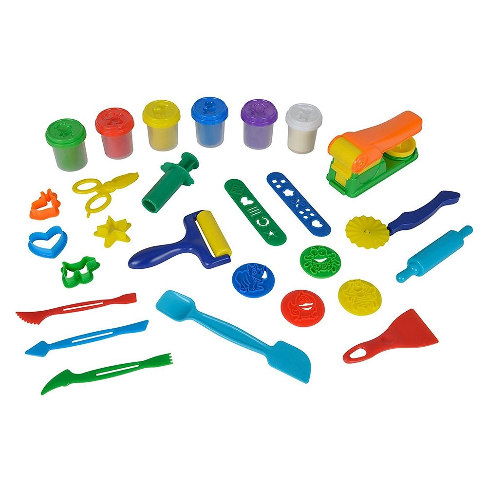 Art And Fun Jumbo Dough Set - 3 years & above 27 pieces