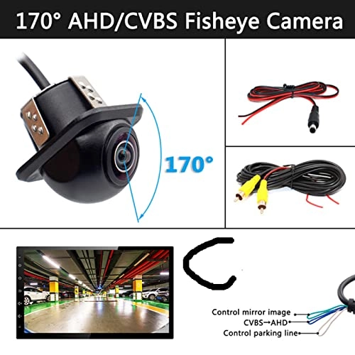 Fisheye Lens - Night vision Wire 1080P