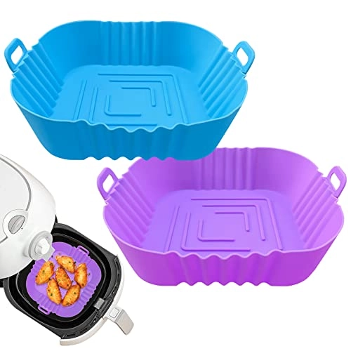 Square Air Fryer Silicone Liners - Food grade silicone 2 piece(s)