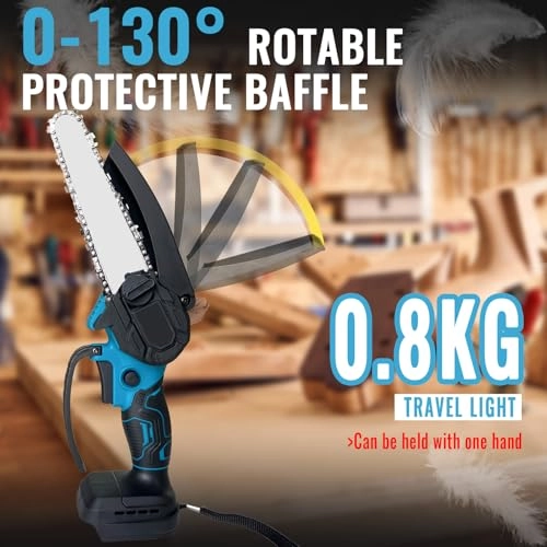 Mini Chainsaw - 6-Inch 2 x 3000mAh 18V