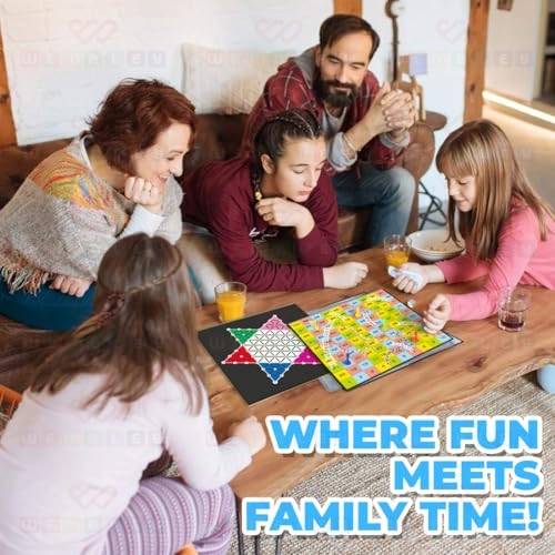 6 in 1 Classic - Ludo Snake & Ladder Chess