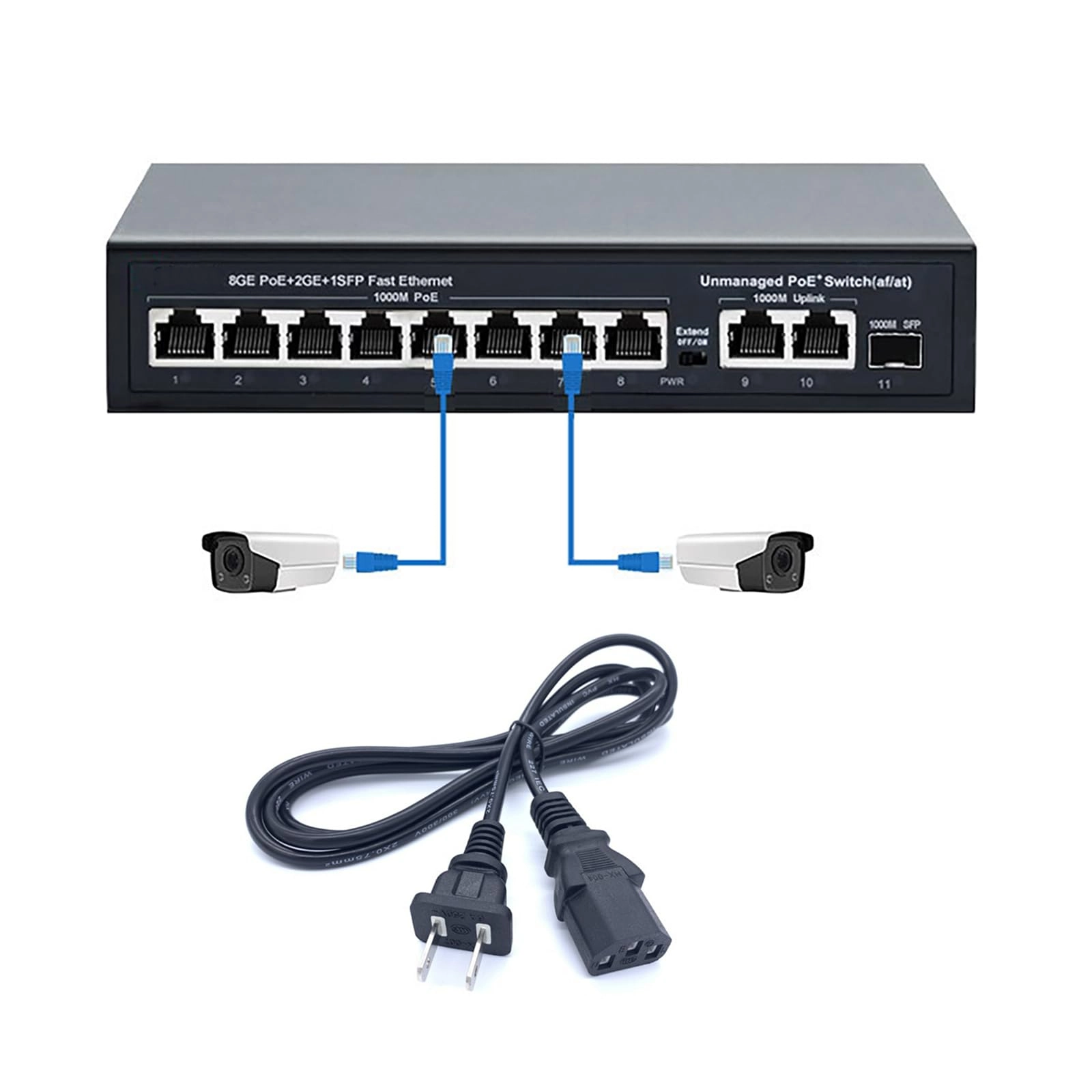 MOUDOAUER MAEF140400000 10-ports