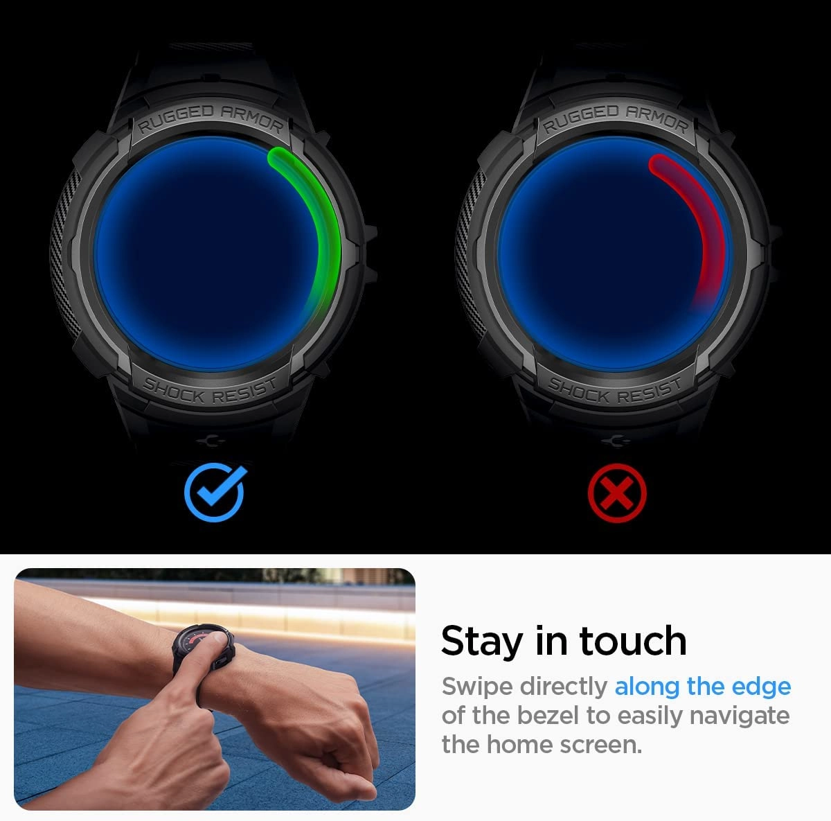 Rugged Armor Pro 45mm TPU