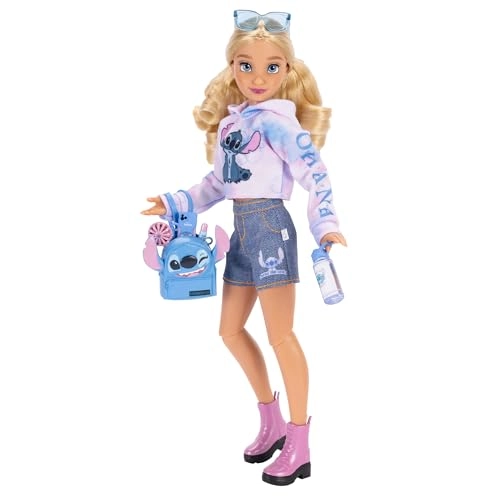 Stitch Fashion Doll - Dark Hair 13 Points of Articulation Two Outfits Ages 6+