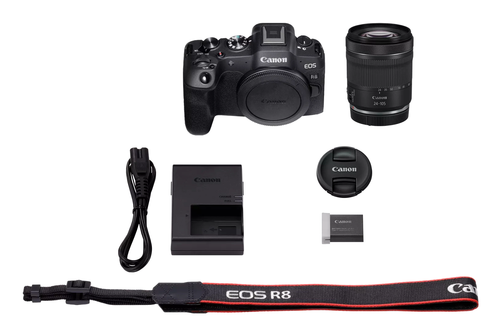 EOS R8 - 24.2MP + RF 24-105mm F4-7.1 IS STM