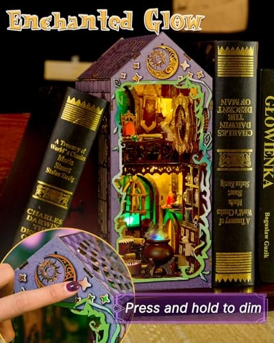 Mystic Theurge's Hut - DIY Wood LED lights