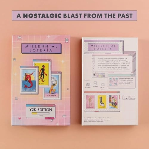 Millennial Loteria: Y2K Edition - 13 years and up English