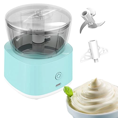 Mini Cordless Electric Food Chopper - 300ml USB Type-C rechargeable