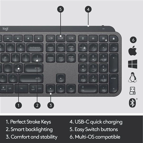 Mx Keys Advanced - EN/AR Wireless