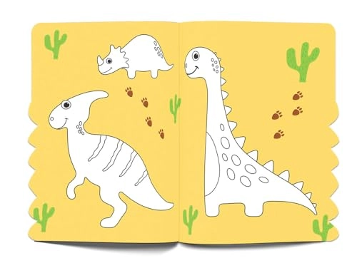 Dinosaurs - Coloring and Sticker Activity Book - 48 pages 150+ Stickers